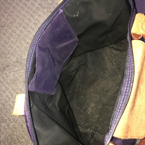 Purple Medium Sized Longchamp Bag - Picture 2 of 2